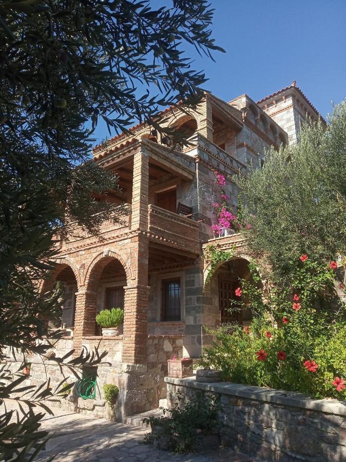 Lesvos Tower House Komninos Sígrion Exteriör bild