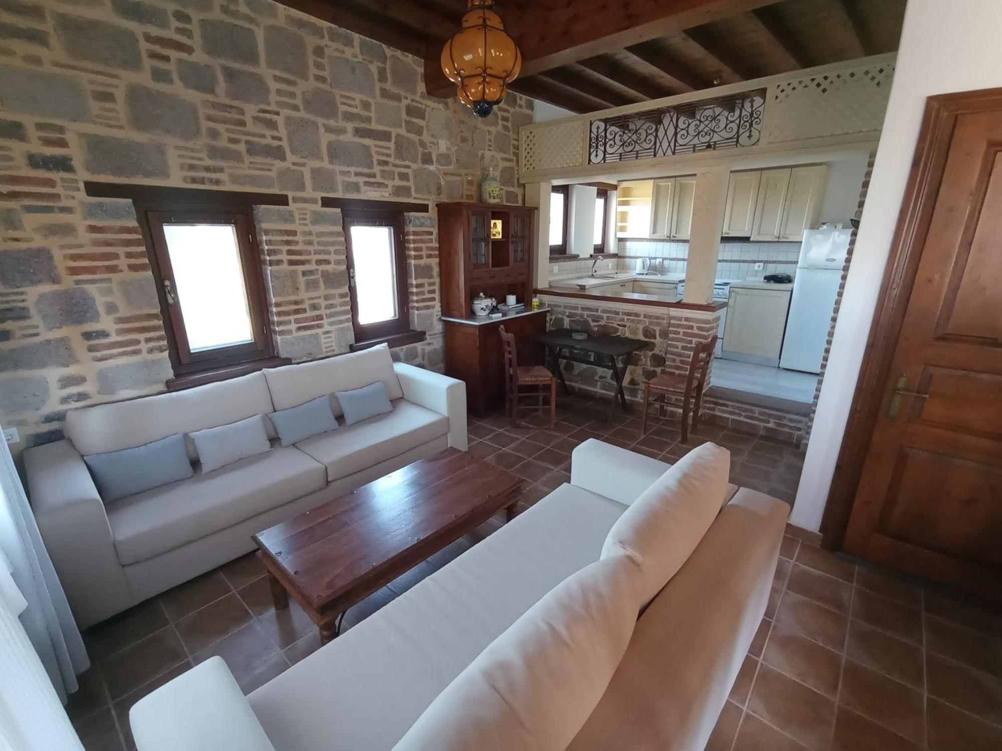 Lesvos Tower House Komninos Sígrion Exteriör bild