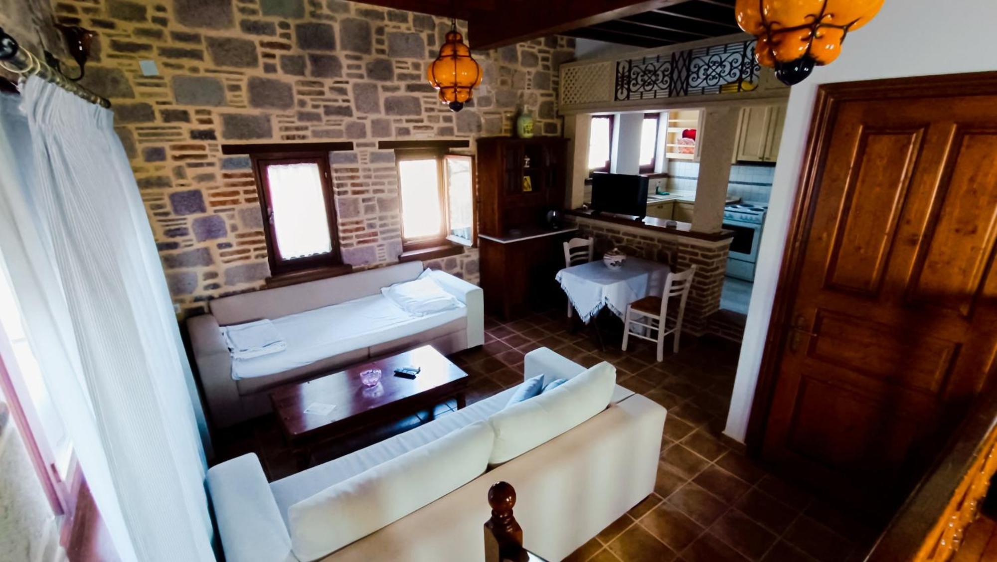 Lesvos Tower House Komninos Sígrion Exteriör bild