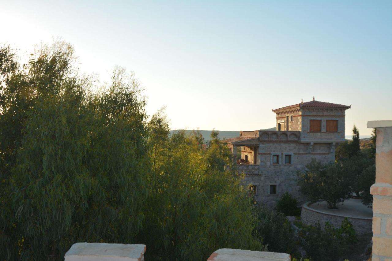 Lesvos Tower House Komninos Sígrion Exteriör bild
